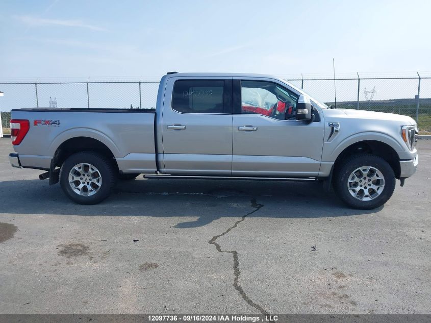 2022 Ford F-150 King Ranch VIN: 1FTFW1E54NFB88917 Lot: 12097736