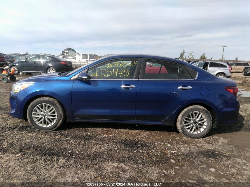 2019 Kia Rio VIN: 3KPA34AB1KE216064 Lot: 12097755