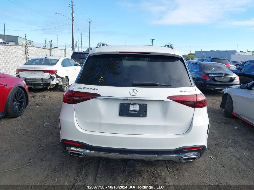 2024 Mercedes-Benz Gle VIN: 4JGFB4GB0RB233148 Lot: 12097756