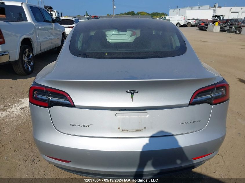 2018 Tesla Model 3 VIN: 5YJ3E1EB5JF126954 Lot: 12097804