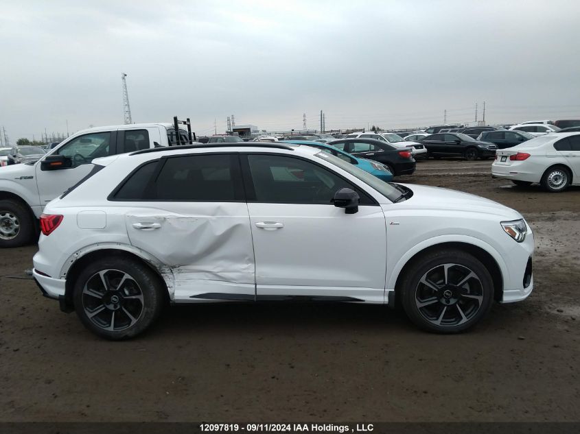 2022 Audi Q3 VIN: WA1EECF3XN1014719 Lot: 12097819