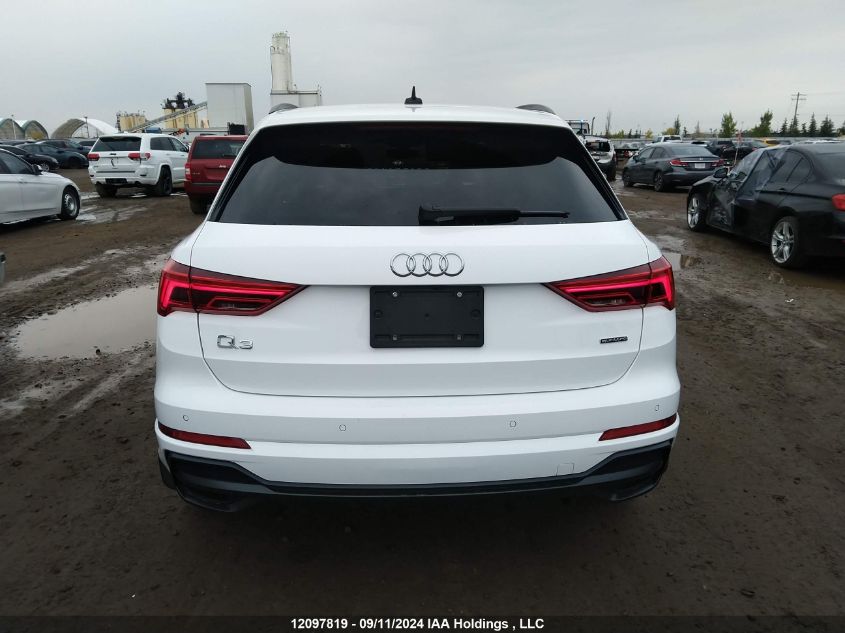 2022 Audi Q3 VIN: WA1EECF3XN1014719 Lot: 12097819