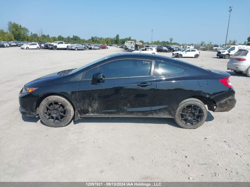 2HGFG3B53CH007400 2012 Honda Civic Cpe