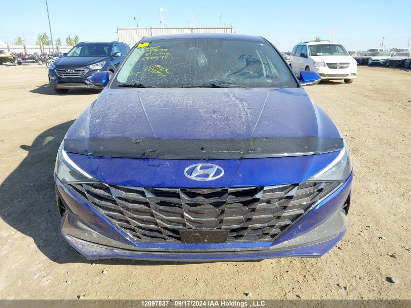 KMHLN4AJ4MU006794 2021 Hyundai Elantra Hybrid Ultimate