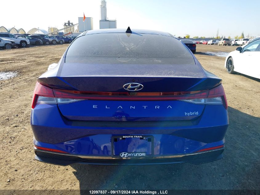 KMHLN4AJ4MU006794 2021 Hyundai Elantra Hybrid Ultimate