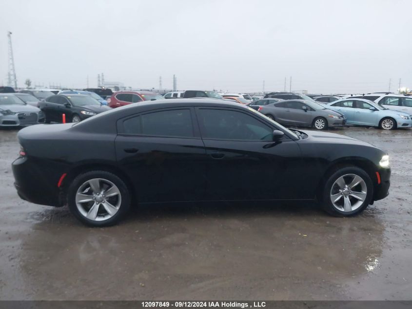 2017 Dodge Charger Sxt VIN: 2C3CDXHG6HH656842 Lot: 12097849