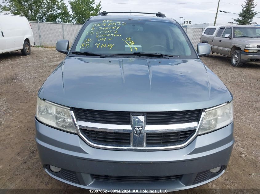 2010 Dodge Journey Sxt VIN: 3D4PG5FV0AT223057 Lot: 12097852