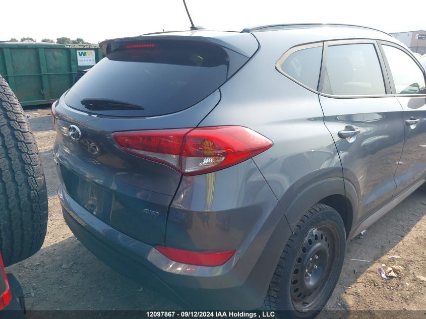 2017 Hyundai Tucson Limited/Sport And Eco/Se VIN: KM8J3CA49HU257818 Lot: 12097867