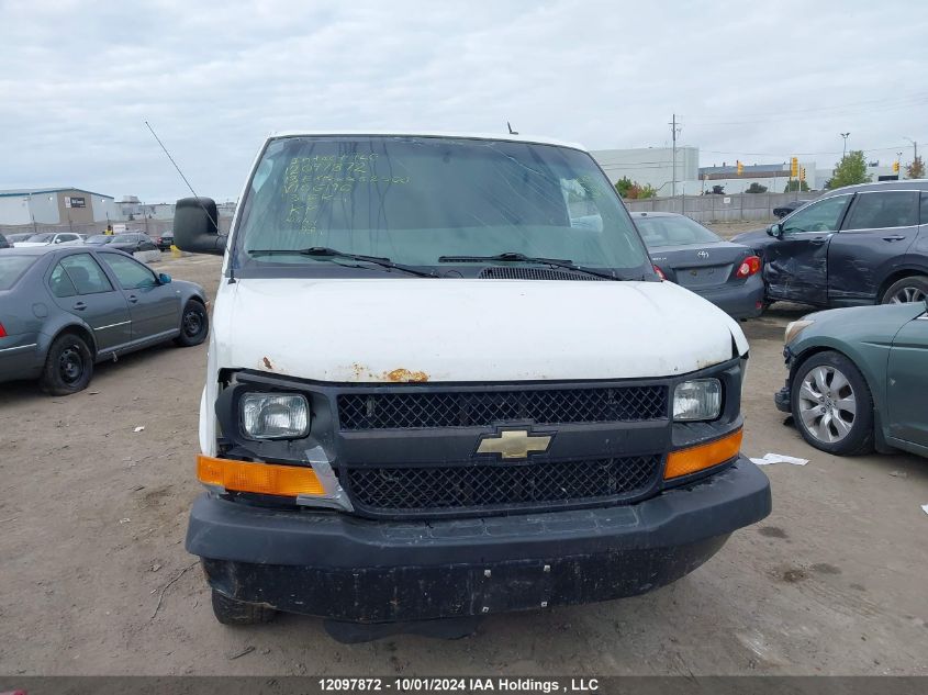 2013 Chevrolet Express 2500 VIN: 1GCWGGFA3D1106196 Lot: 12097872