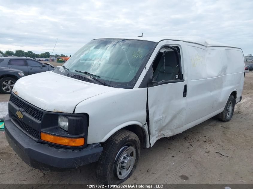 2013 Chevrolet Express 2500 VIN: 1GCWGGFA3D1106196 Lot: 12097872