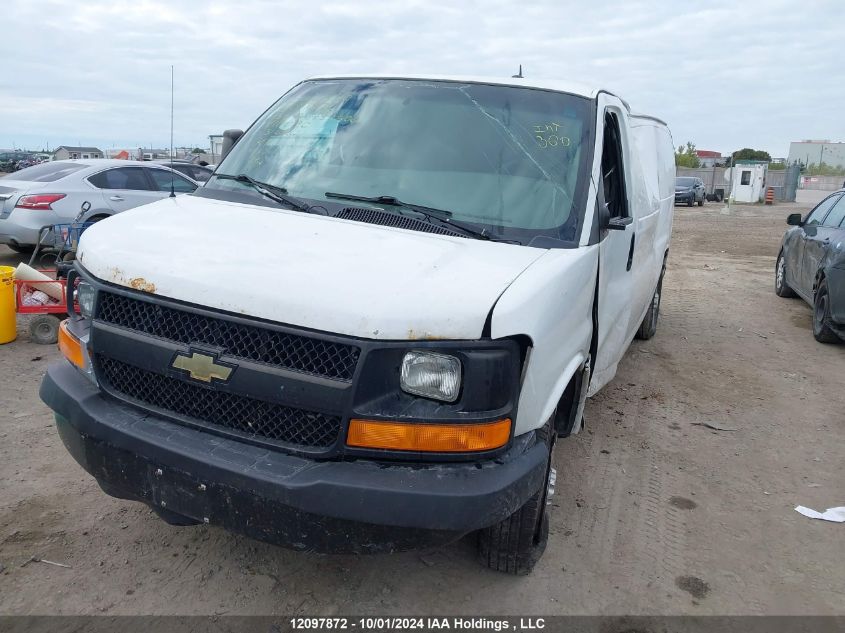 2013 Chevrolet Express 2500 VIN: 1GCWGGFA3D1106196 Lot: 12097872