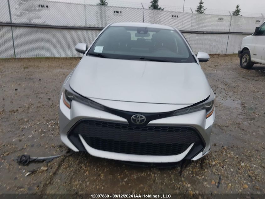 2019 Toyota Corolla Se/Xse VIN: JTNK4RBE2K3046811 Lot: 12097880