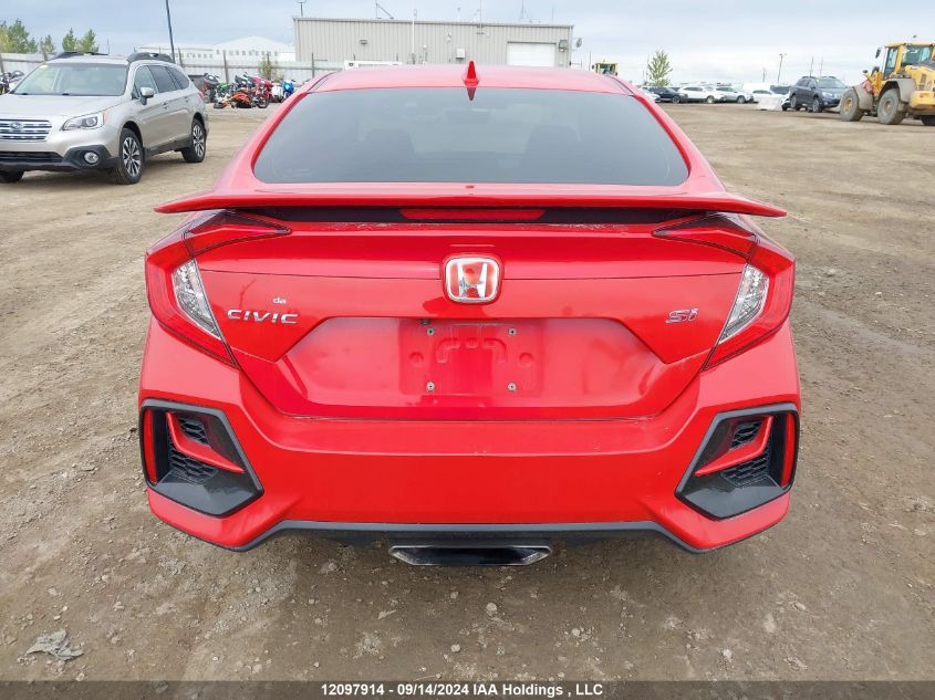 2020 Honda Civic Si Sedan VIN: 2HGFC1E50LH200860 Lot: 12097914