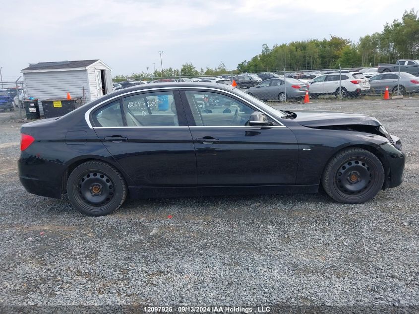 2013 BMW 3 Series VIN: WBA3B3C58DF536419 Lot: 12097925