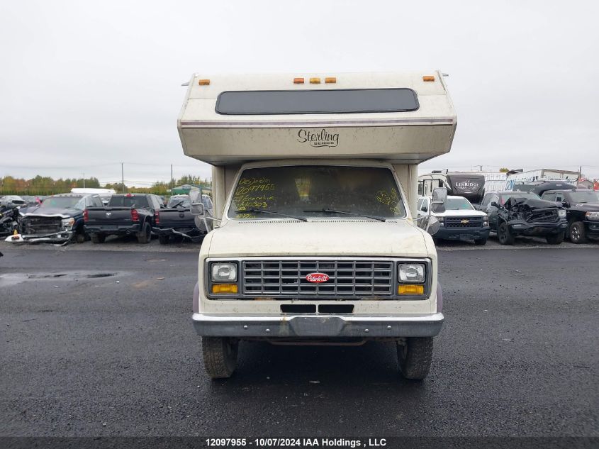 1987 Ford Econoline E350 Cutaway Van VIN: 1FDKE30L2HHA10303 Lot: 12097955