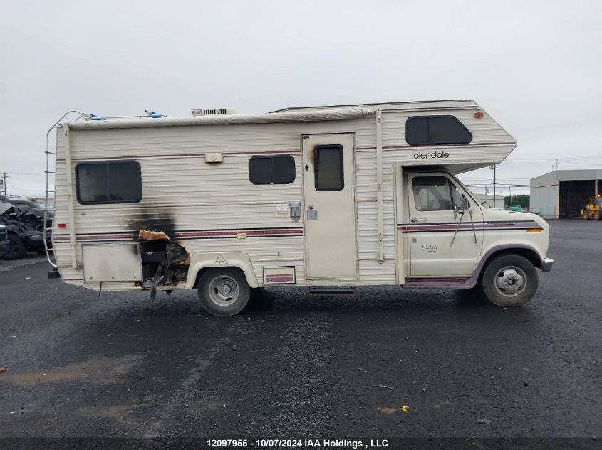 1987 Ford Econoline E350 Cutaway Van VIN: 1FDKE30L2HHA10303 Lot: 12097955