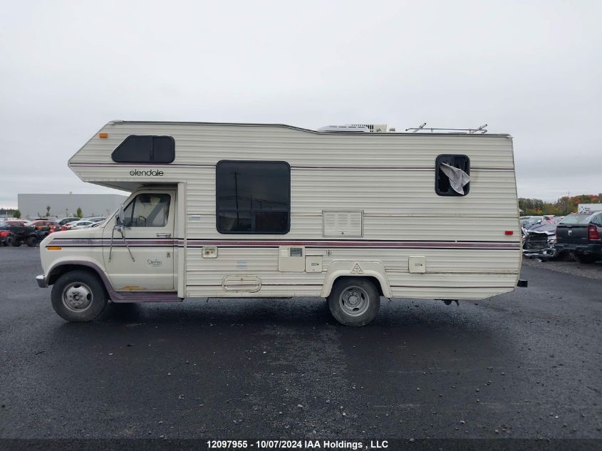 1987 Ford Econoline E350 Cutaway Van VIN: 1FDKE30L2HHA10303 Lot: 12097955