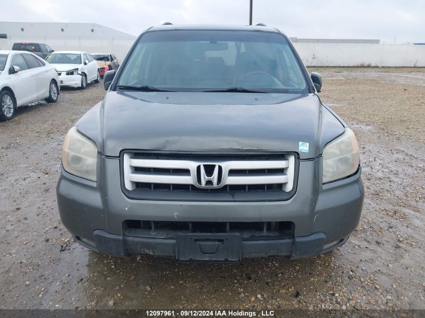 2008 Honda Pilot Exl VIN: 5FNYF285X8B000999 Lot: 12097961