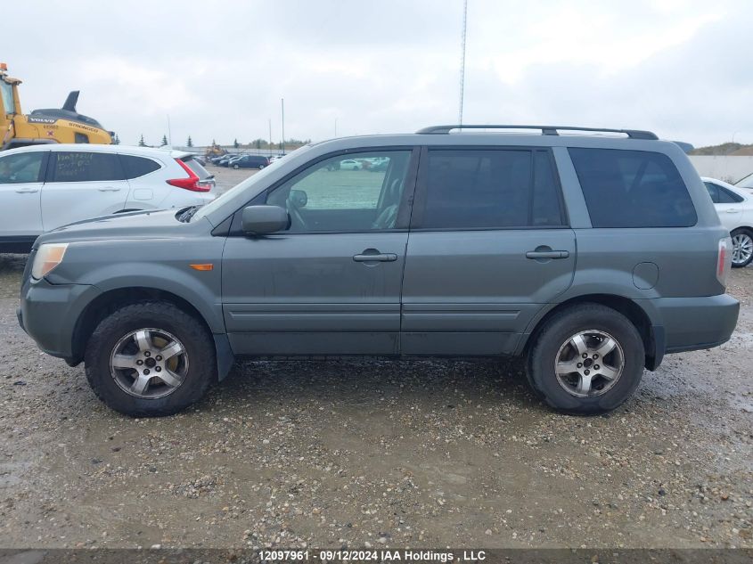 2008 Honda Pilot Exl VIN: 5FNYF285X8B000999 Lot: 12097961