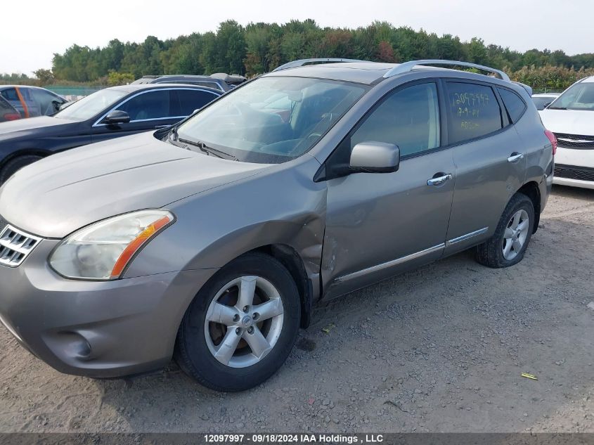 JN8AS5MV1DW114792 2013 Nissan Rogue S/Sv