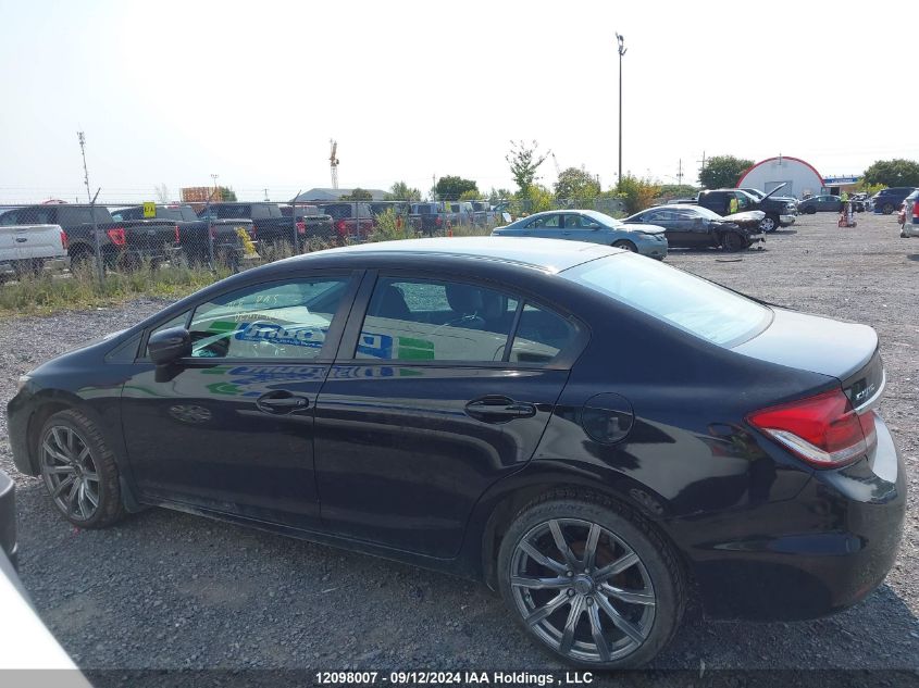 2HGFB2F44EH009024 2014 Honda Civic Lx