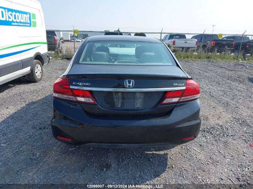 2HGFB2F44EH009024 2014 Honda Civic Lx