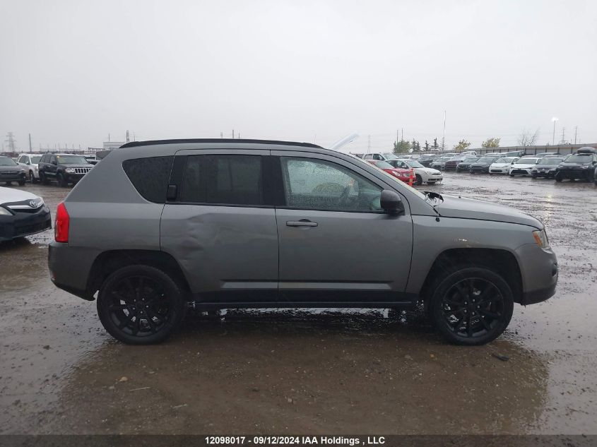 2013 Jeep Compass VIN: 1C4NJDAB1DD120334 Lot: 12098017