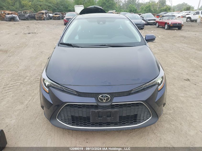 2020 Toyota Corolla Le VIN: 5YFBPRBE7LP043911 Lot: 12098019