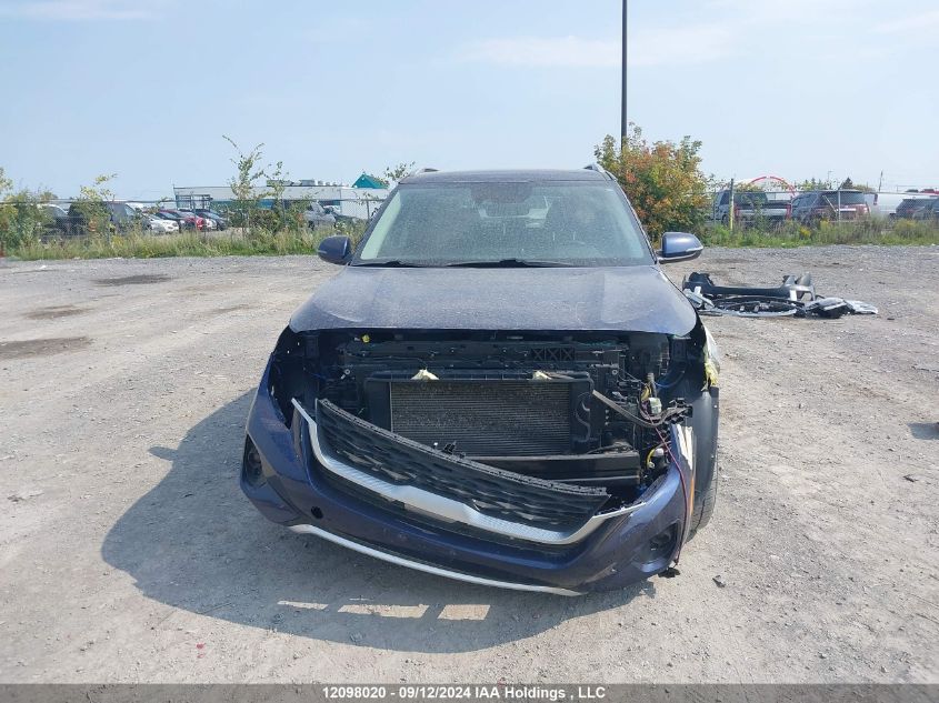 2021 Kia Seltos VIN: KNDEUCAA6M7201112 Lot: 12098020