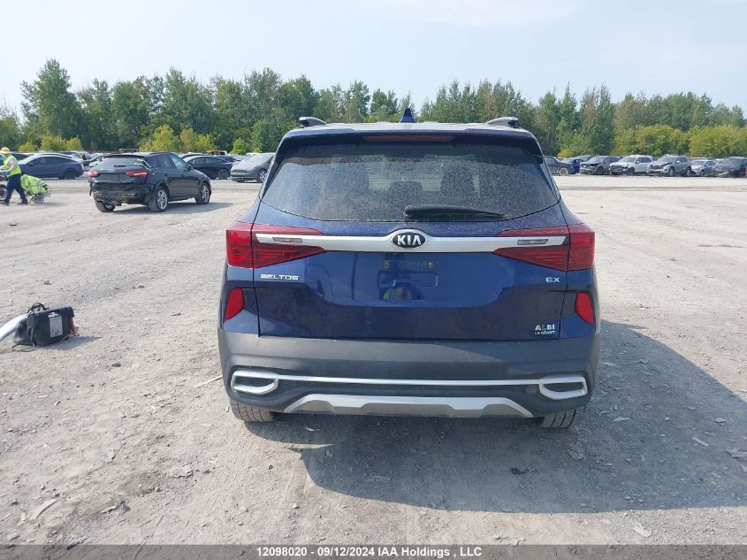 2021 Kia Seltos VIN: KNDEUCAA6M7201112 Lot: 12098020