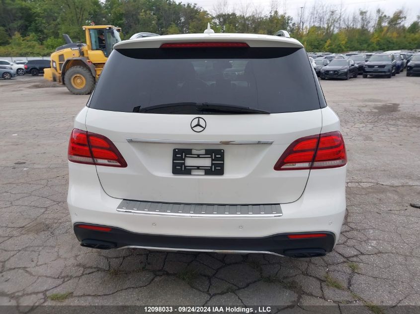 2016 Mercedes-Benz Gle 350 VIN: 4JGDA2EBXGA777788 Lot: 12098033