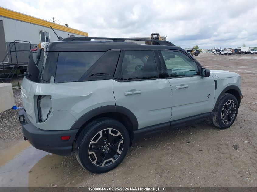 2021 Ford Bronco Sport Outer Banks VIN: 3FMCR9C63MRA15228 Lot: 12098044