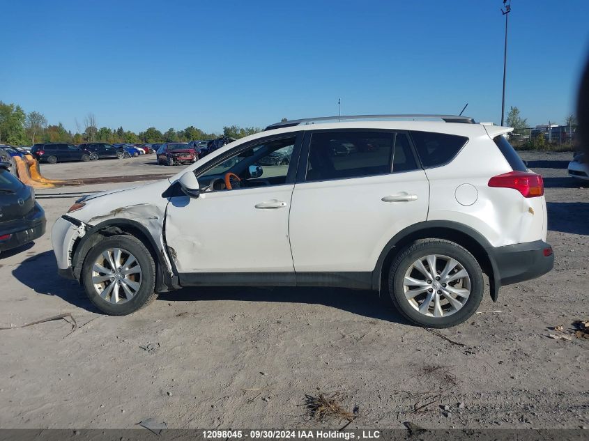 2T3DFREV6EW145409 2014 Toyota Rav4 Limited