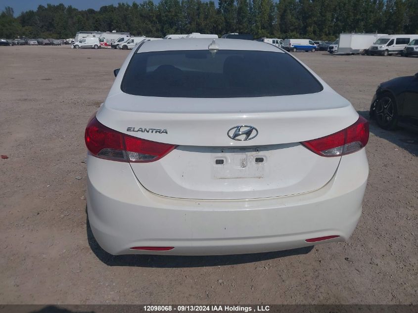 2013 Hyundai Elantra Gl VIN: 5NPDH4AEXDH385166 Lot: 12098068