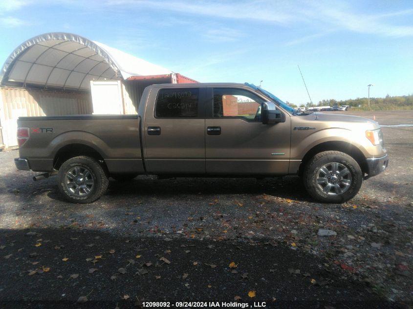 2012 Ford F150 Supercrew VIN: 1FTFW1ET3CFC26214 Lot: 12098092