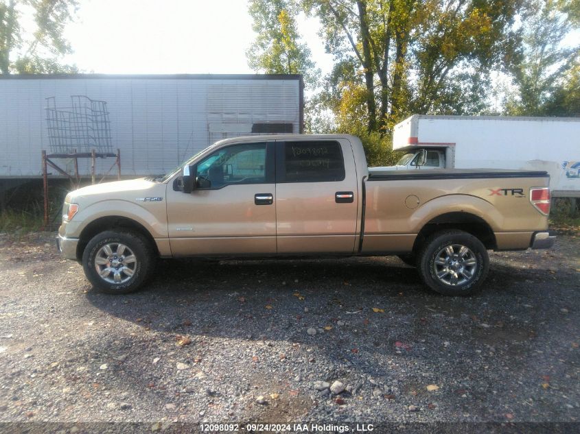 2012 Ford F150 Supercrew VIN: 1FTFW1ET3CFC26214 Lot: 12098092