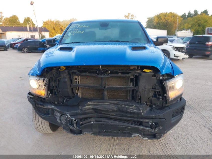 2021 Ram 1500 Classic Warlock VIN: 1C6RR7LT3MS553013 Lot: 12098100