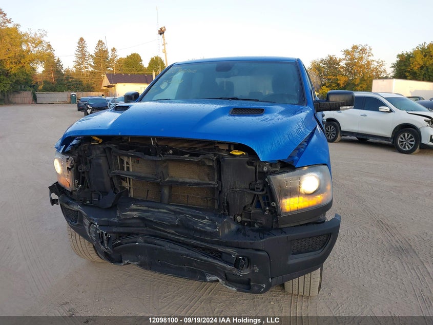 2021 Ram 1500 Classic Warlock VIN: 1C6RR7LT3MS553013 Lot: 12098100