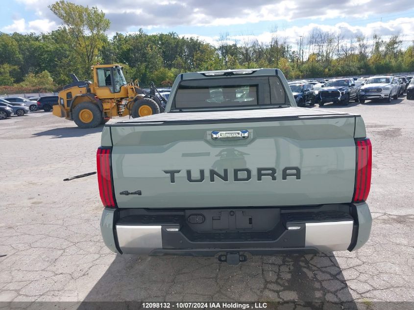 2023 Toyota Tundra Crewmax Limited VIN: 5TFJA5EC1PX018915 Lot: 12098132