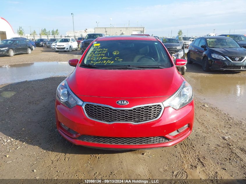 KNAFX4A86F5300376 2015 Kia Forte