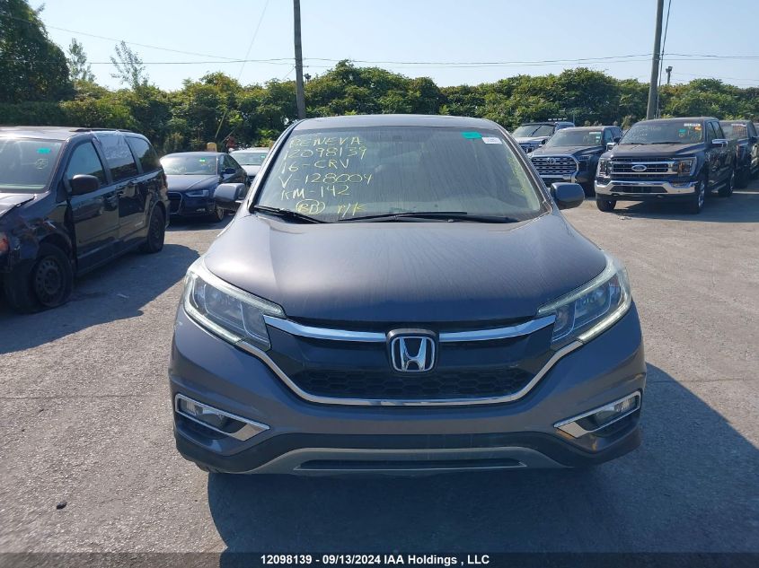 2016 Honda Cr-V VIN: 2HKRM4H5XGH128004 Lot: 12098139