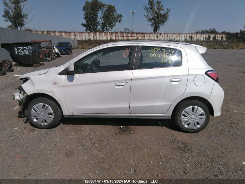 2022 Mitsubishi Mirage VIN: ML32AUHJ1NH004466 Lot: 12098147