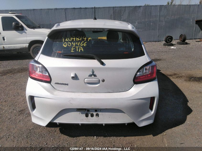 2022 Mitsubishi Mirage VIN: ML32AUHJ1NH004466 Lot: 12098147