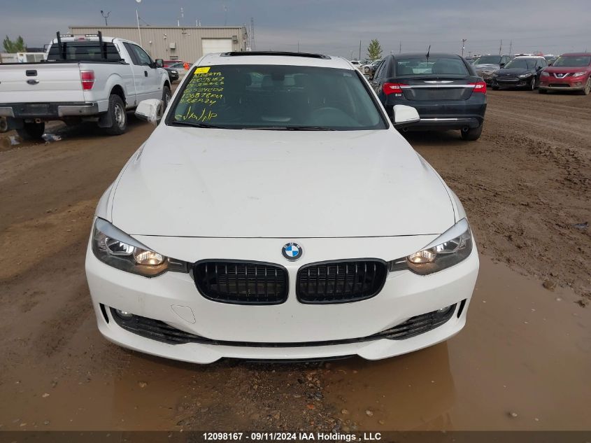 2013 BMW 3 Series VIN: WBA3B3C55DF534207 Lot: 12098167