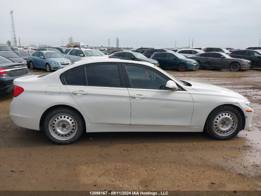 2013 BMW 3 Series VIN: WBA3B3C55DF534207 Lot: 12098167