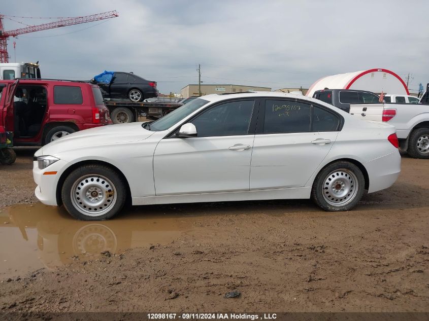 2013 BMW 3 Series VIN: WBA3B3C55DF534207 Lot: 12098167