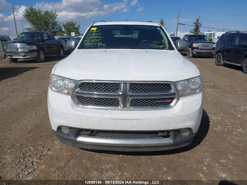 2013 Dodge Durango Crew VIN: 1C4RDJDG4DC617835 Lot: 12098185