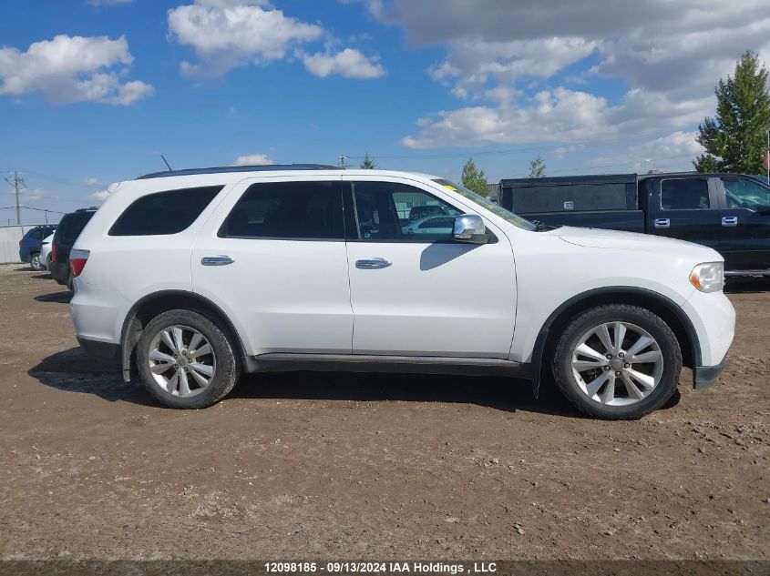 2013 Dodge Durango Crew VIN: 1C4RDJDG4DC617835 Lot: 12098185