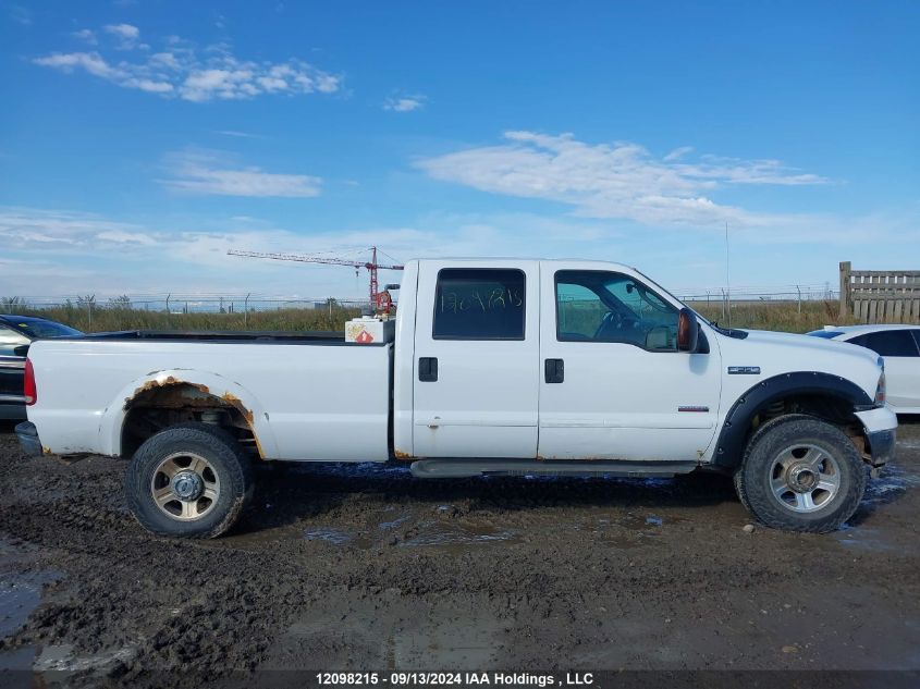 2005 Ford Super Duty F-350 Srw VIN: 1FTWW31P55EC68350 Lot: 12098215