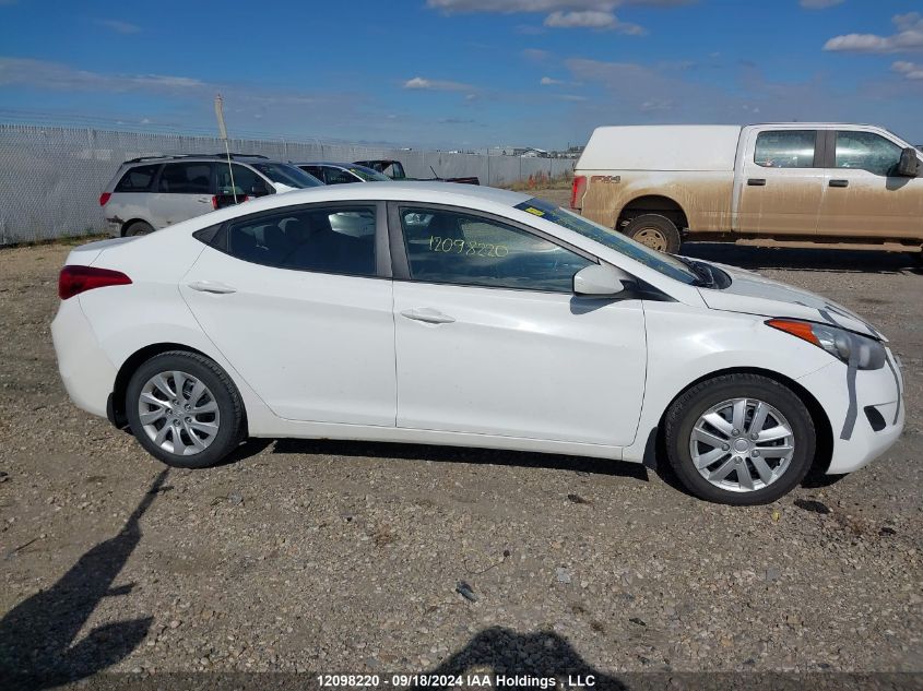 2013 Hyundai Elantra Gls/Limited VIN: 5NPDH4AE4DH433552 Lot: 12098220